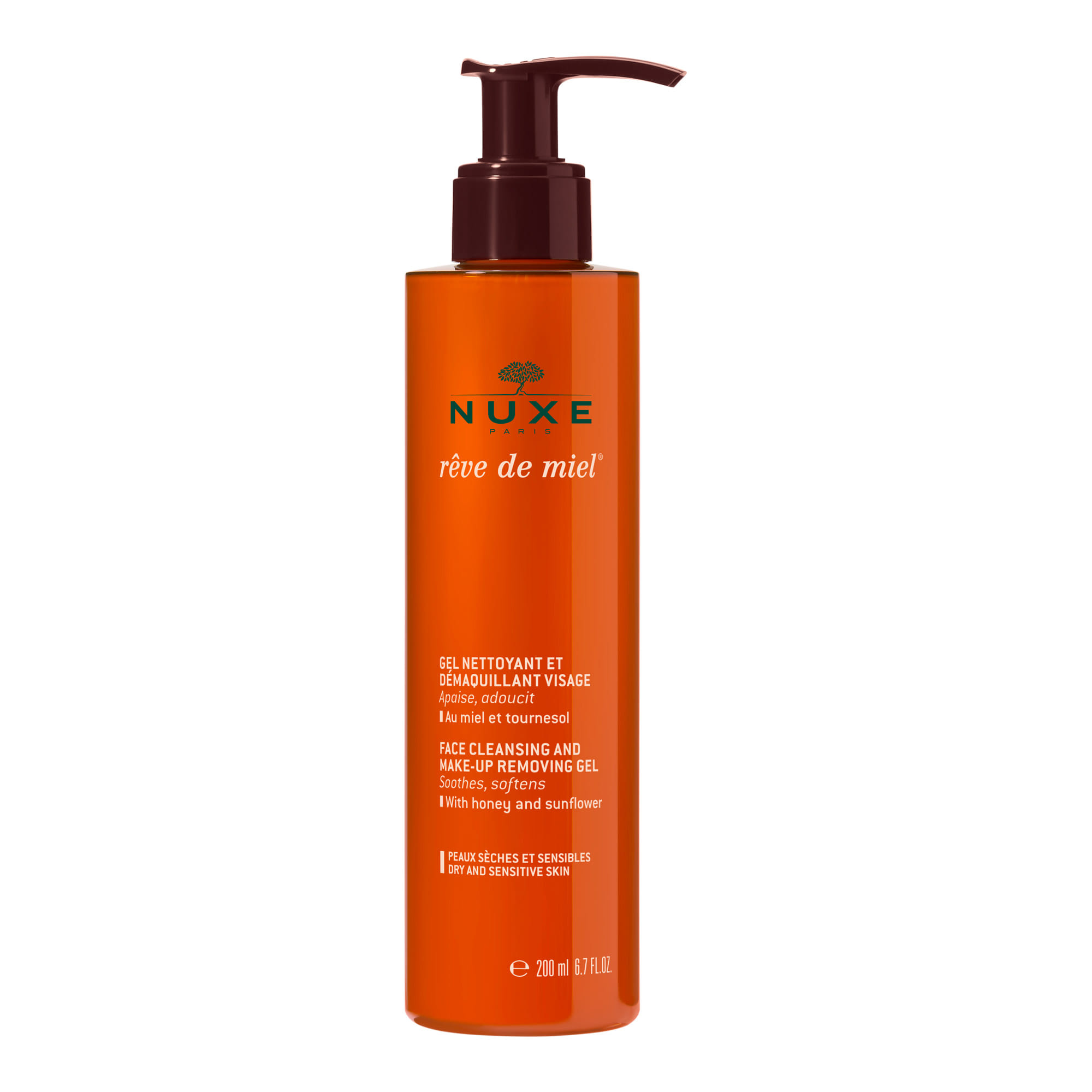 Nuxe Reve De Miel Gel Struccante E Detergente 200 Ml