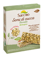Barrette Sarchio ai semi di zucca biologici, 4x20g