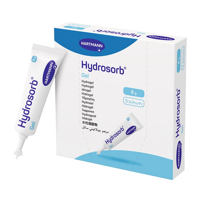 Medicazione Hydrosorb In Idrogel Siringa 8 G 5 Pezzi