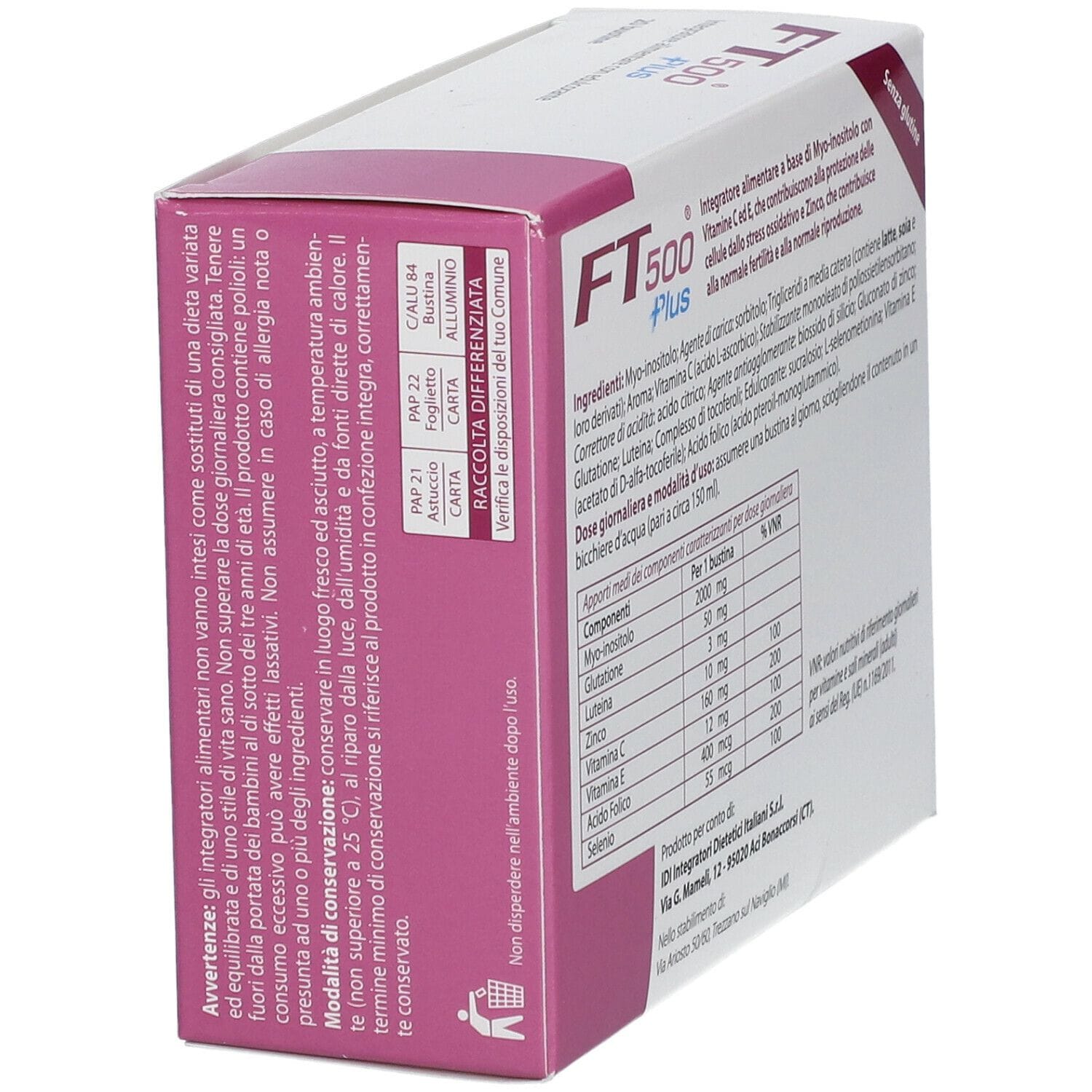 FT 500 PLUS 20 BUSTINE