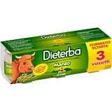 DIETERBA OMOGENEIZZATO MANZO 3 PEZZI 80 G