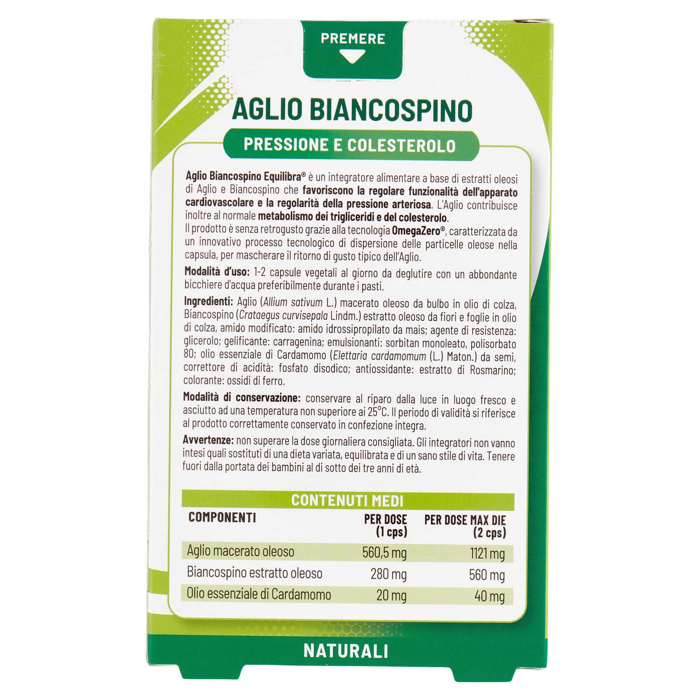 AGLIO E BIANCOSPINO 32 CAPSULE