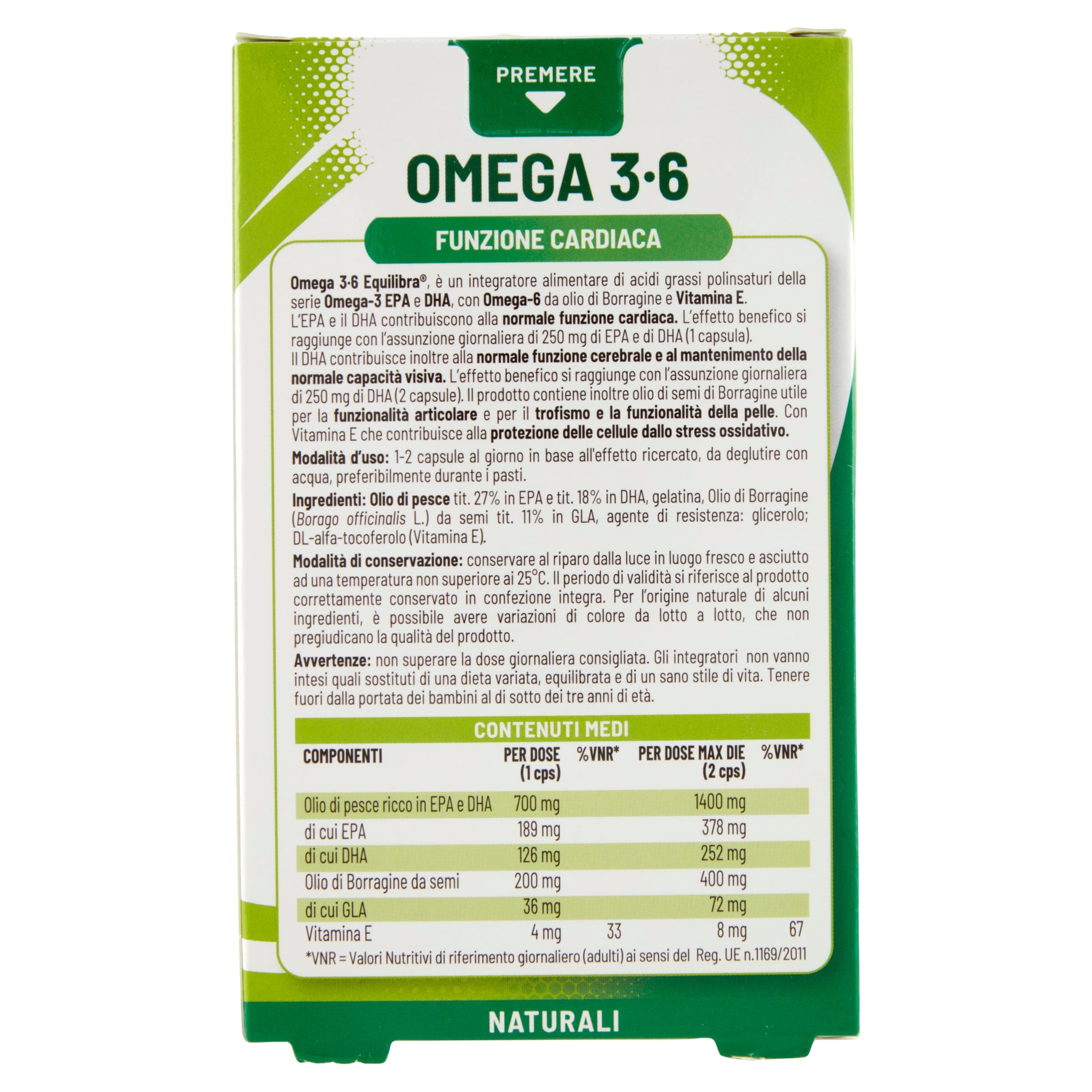 OMEGA 3-6 32 CAPSULE