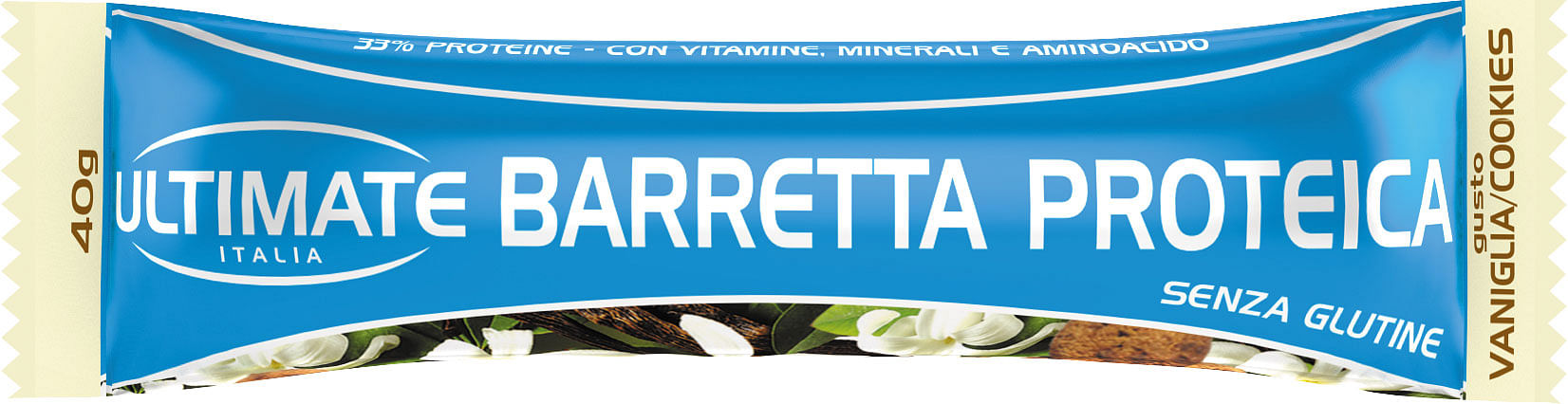 Ultimate Barretta Proteica Vaniglia/Cookie 40 G