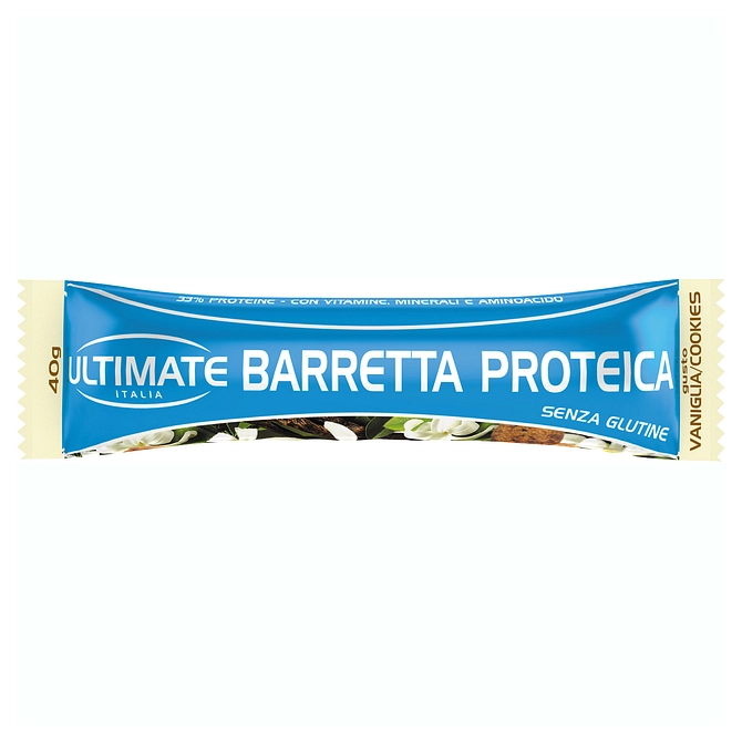 Ultimate Barretta Proteica Vaniglia/Cookie 40 G