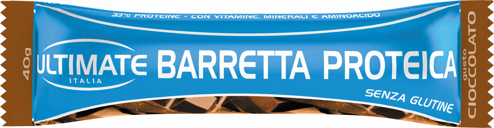 Barretta proteica Ultimate al cioccolato, 40g