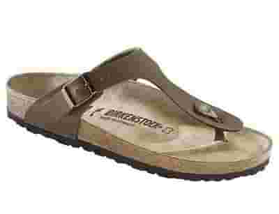 BIRKENSTOCK GIZEH MOCCA BIRKO FLOR NUBUCK 37