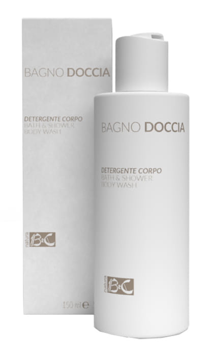 Bagno doccia naturale con oli essenziali e vitamina E, 150ml