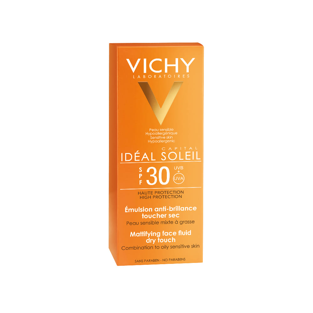 IDEAL SOLEIL VISO DRY TOUCH SPF30 50 ML