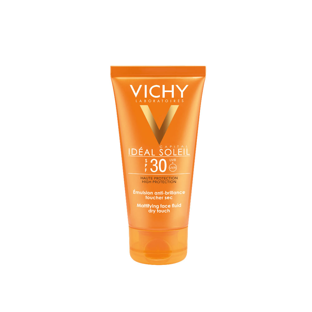 Ideal Soleil Viso Dry Touch Spf30 50 Ml