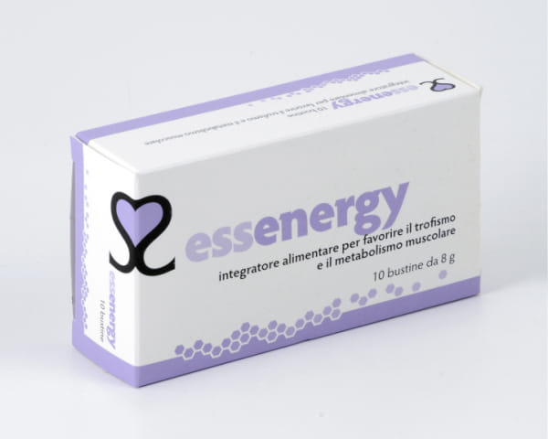 Integratore Essenergy con creatina e ginseng, 10 bustine