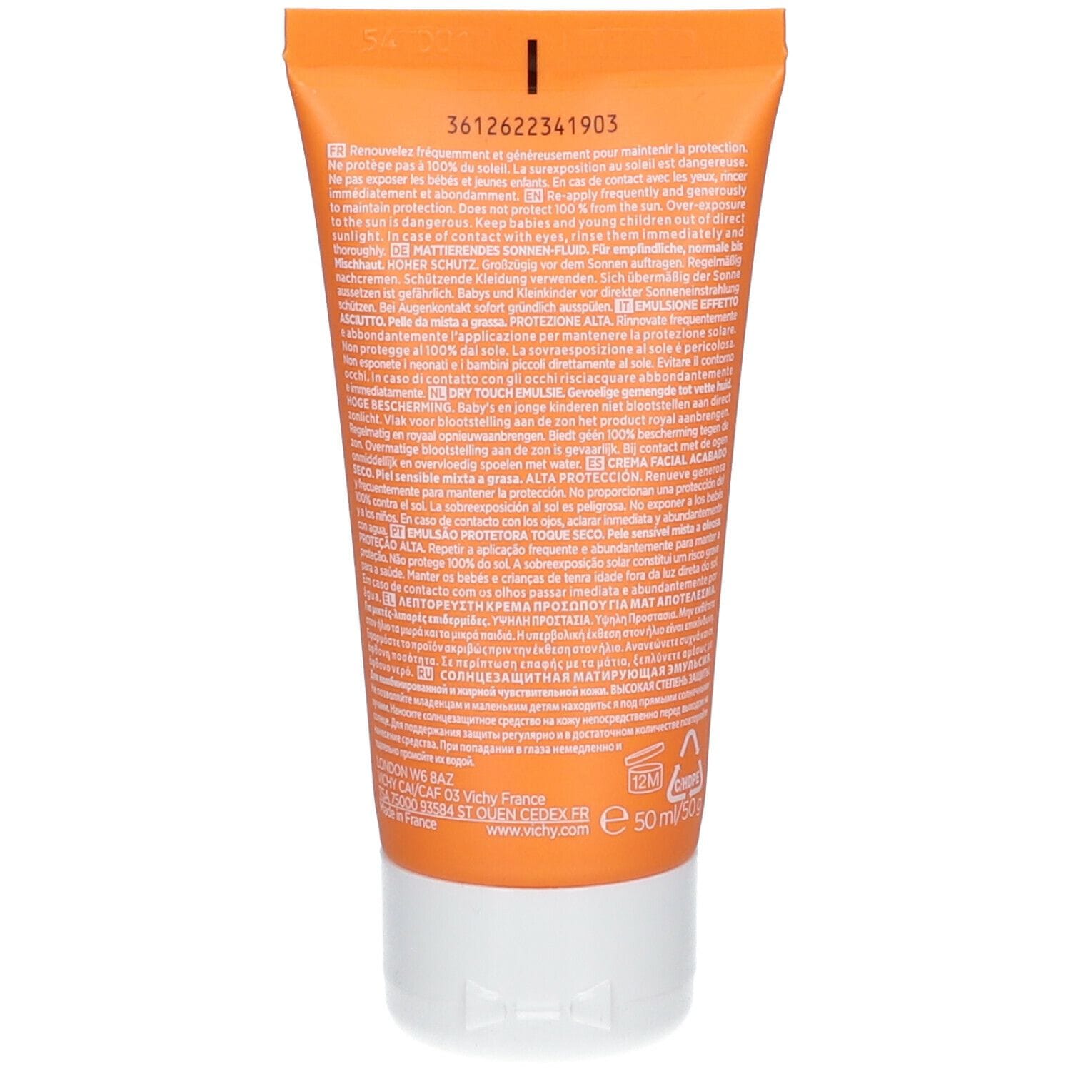 IDEAL SOLEIL VISO DRY TOUCH SPF50 50 ML