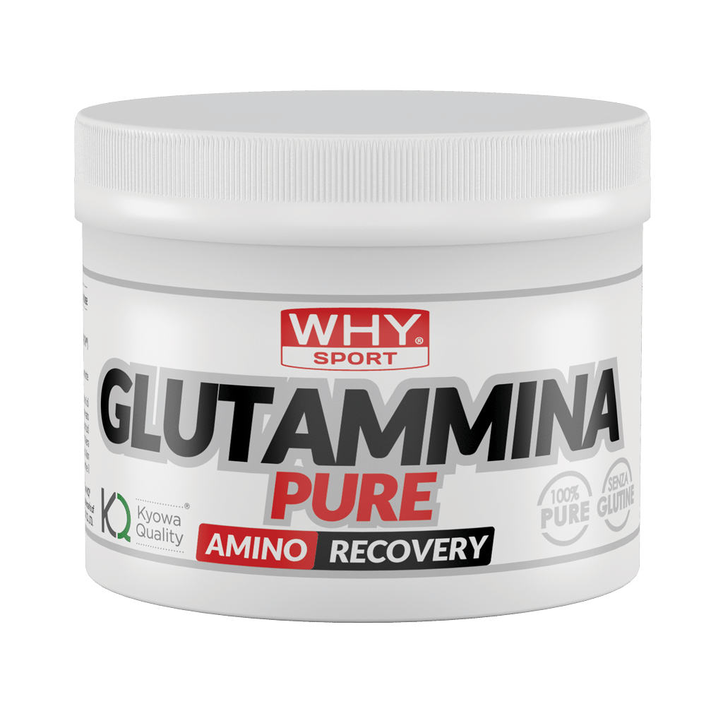 Integratore L-Glutammina Why Sport Pure 250g per sportivi