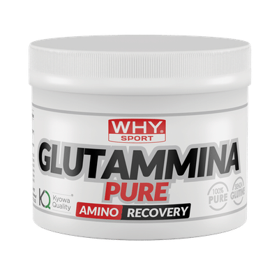 Integratore L-Glutammina Why Sport Pure 250g per sportivi