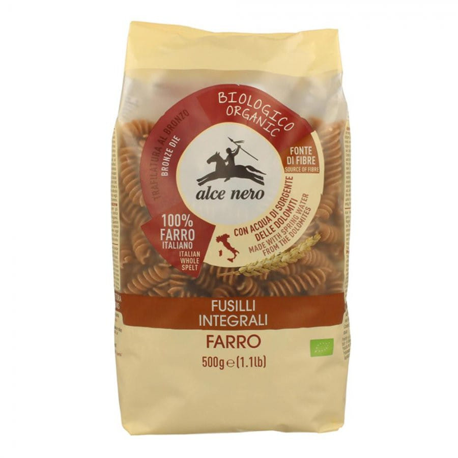 FUSILLI 100% FARRO INTEGRALE BIO 500 G