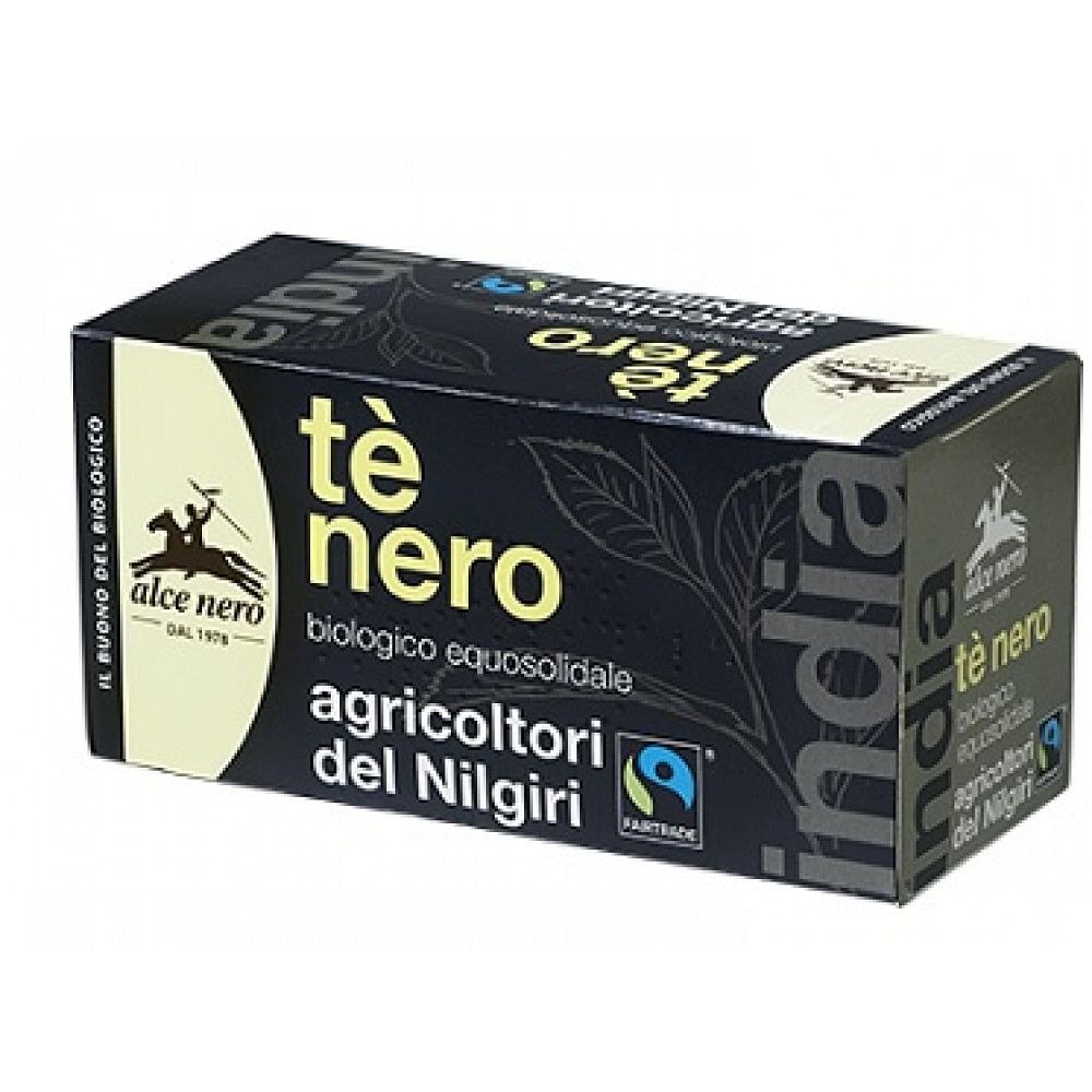 Te' 20 Filtri Nero Bio Fairtrade