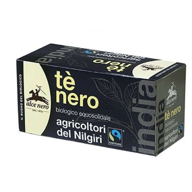 Te' 20 Filtri Nero Bio Fairtrade