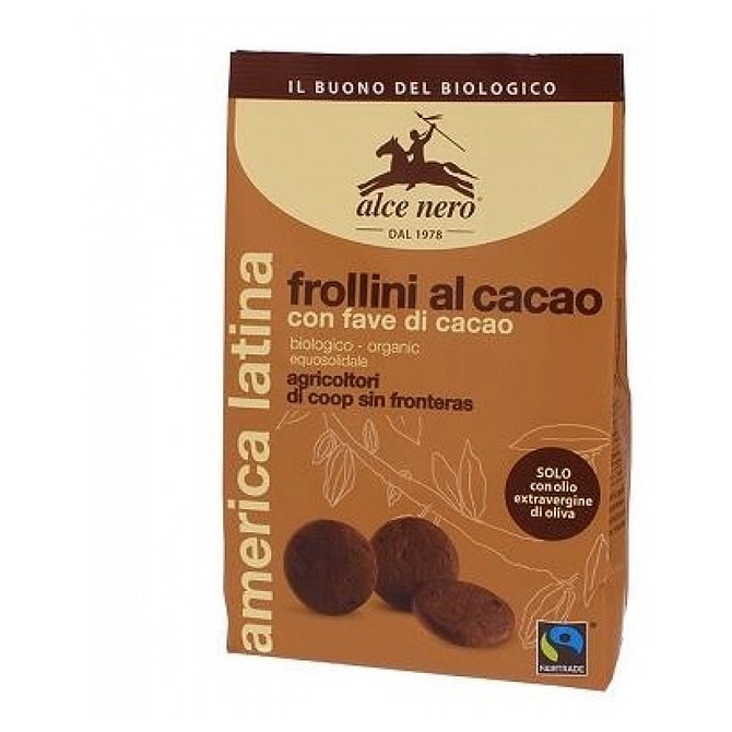 Frollini Cacao Con Fave Bio Fairtrade 250 G
