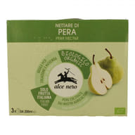 NETTARE DI PERA BIO 3 TETRAPACK DA 200 ML