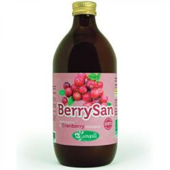 Succo Puro di Cranberry BerrySan Biologico 500ml