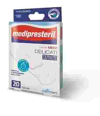 CEROTTO MEDIO MEDIPRESTERIL DELICATO TNT 7X2CM 20 PEZZI