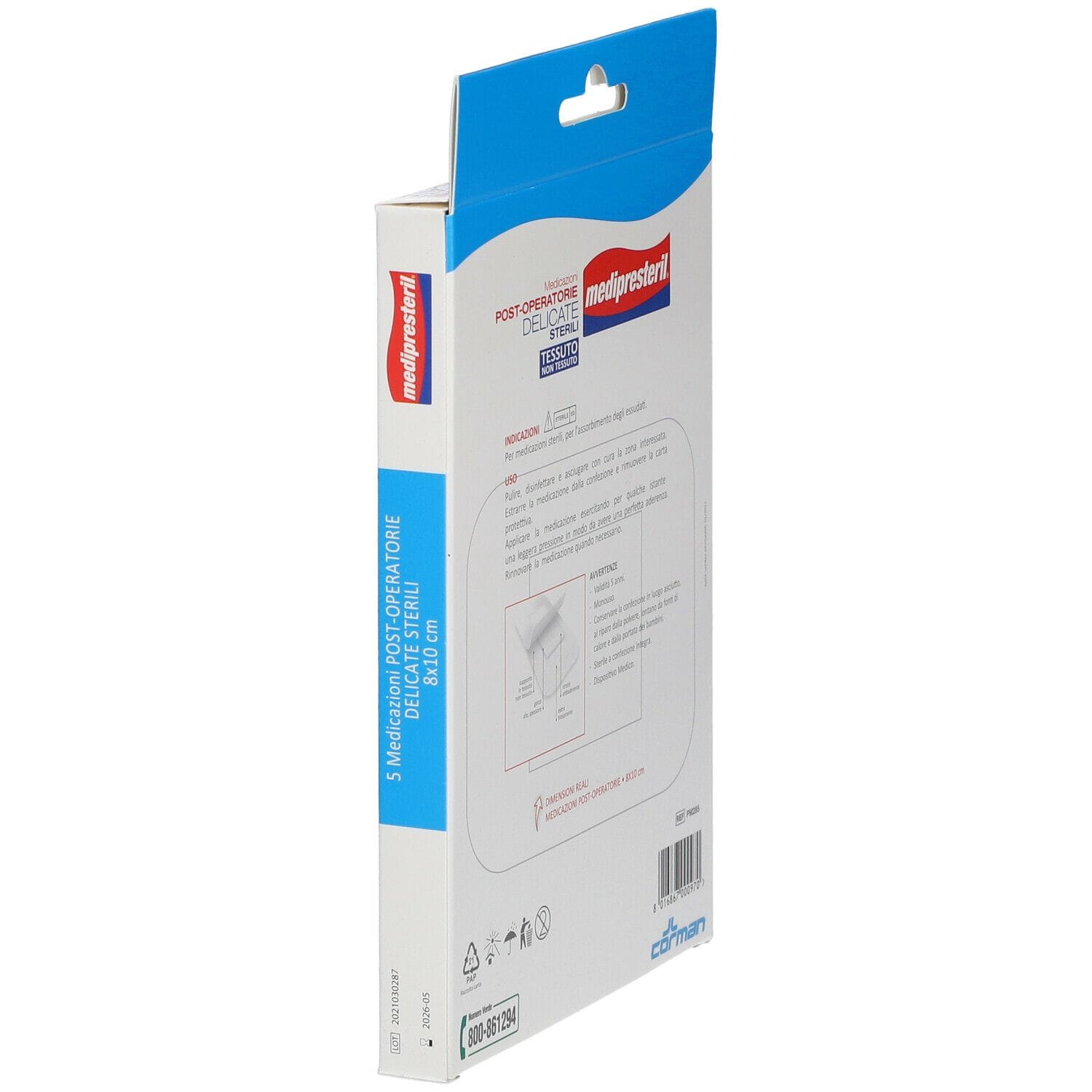 Medicazione Medipresteril Delicata Post-Operatoria 7,5x10