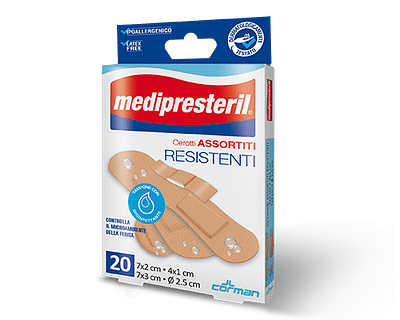 Corman MediPresteril Cerotti assortiti 20 pezzi