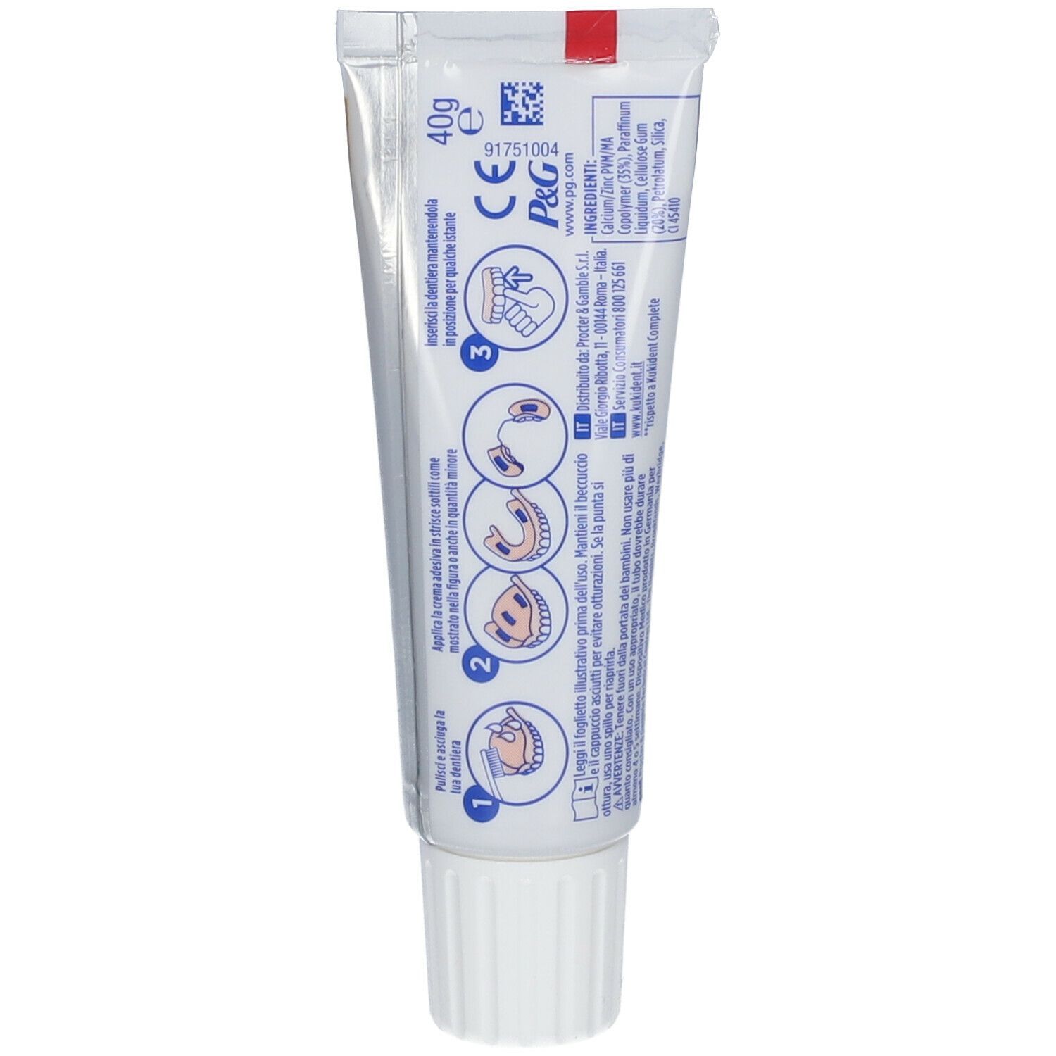 KUKIDENT DOPPIA AZIONE ADESIVO PROTESI DENTARIA 40 G