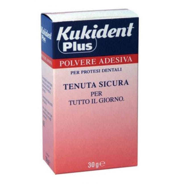 KUKIDENT PLUS POLVERE ADESIVA PER PROTESI DENTARIE 30 G