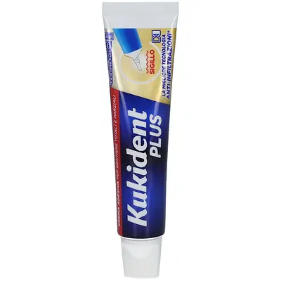 KUKIDENT SIGILLO CREMA ADESIVA PER PROTESI DENTARIE 40 G KUKIDENT SIGILLO CREMA ADESIVA PER PROTESI DENTARIE 40 G