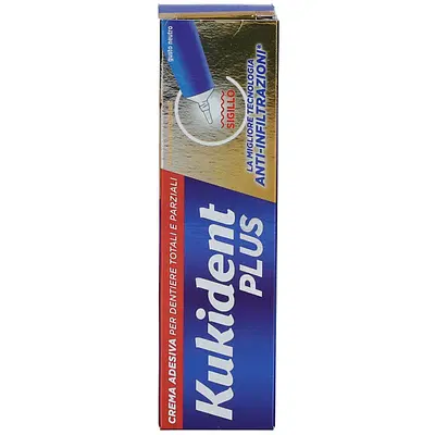 KUKIDENT SIGILLO CREMA ADESIVA PER PROTESI DENTARIE 40 G KUKIDENT SIGILLO CREMA ADESIVA PER PROTESI DENTARIE 40 G