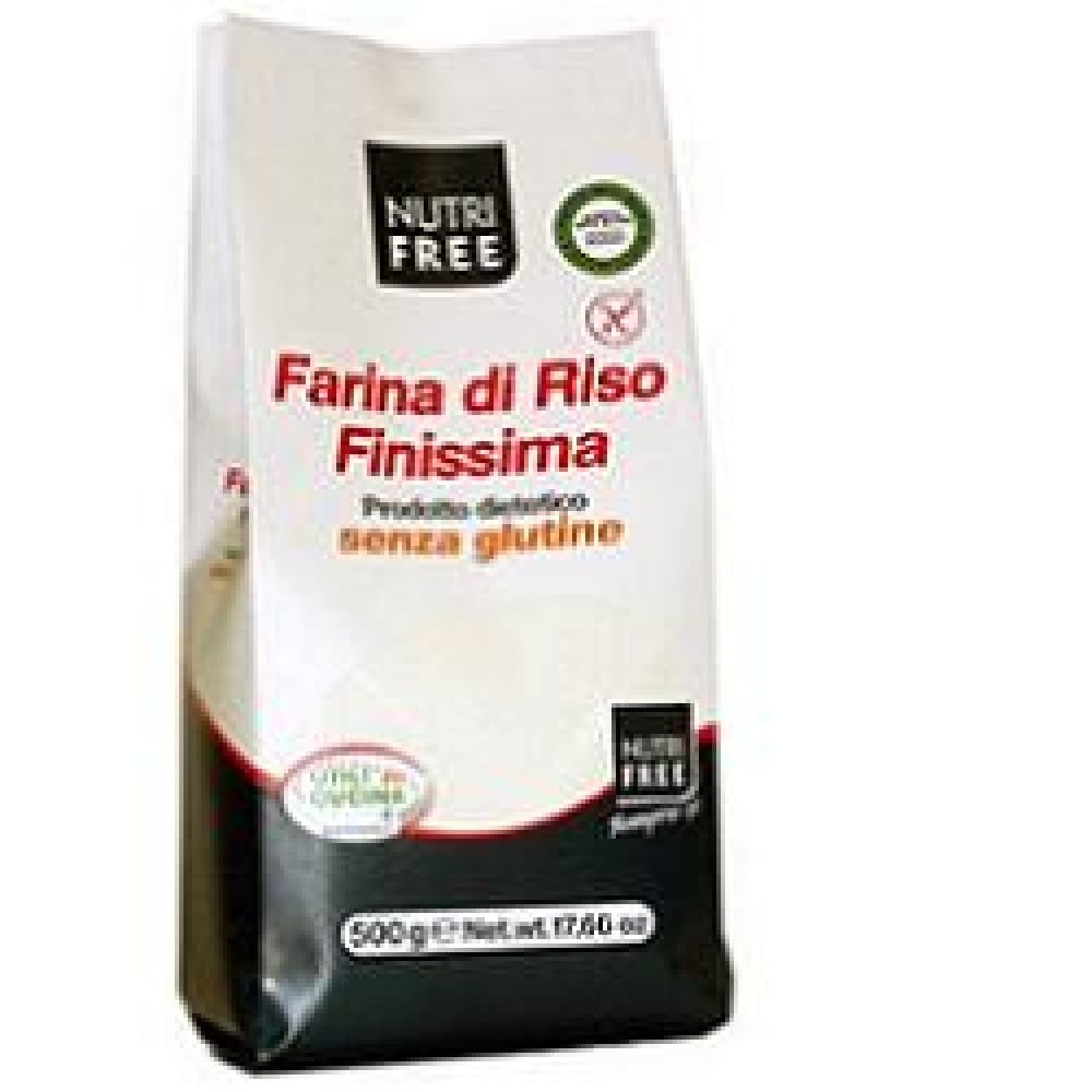 Farina di Riso Finissima Nutrifree senza glutine, 500g