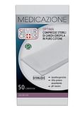 GARZA SILVERCROSS COTONE 10X10CM 50 PEZZI