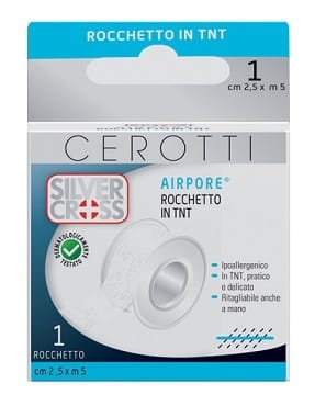 Cerotto in Rocchetto Silver Cross Airpore 2,5x500cm