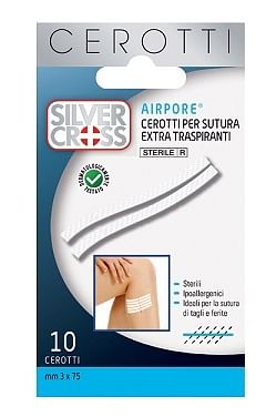 Cerotto Silvercross Sut Airpore 3 X75 Mm 10 Pezzi