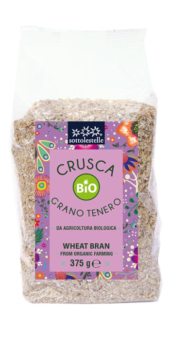 Crusca di Grano Tenero Biologica Sottolestelle, 375g