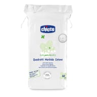 CHICCO BABY MOMENTS QUADROTTI MORBIDO COTONE 60 PEZZI