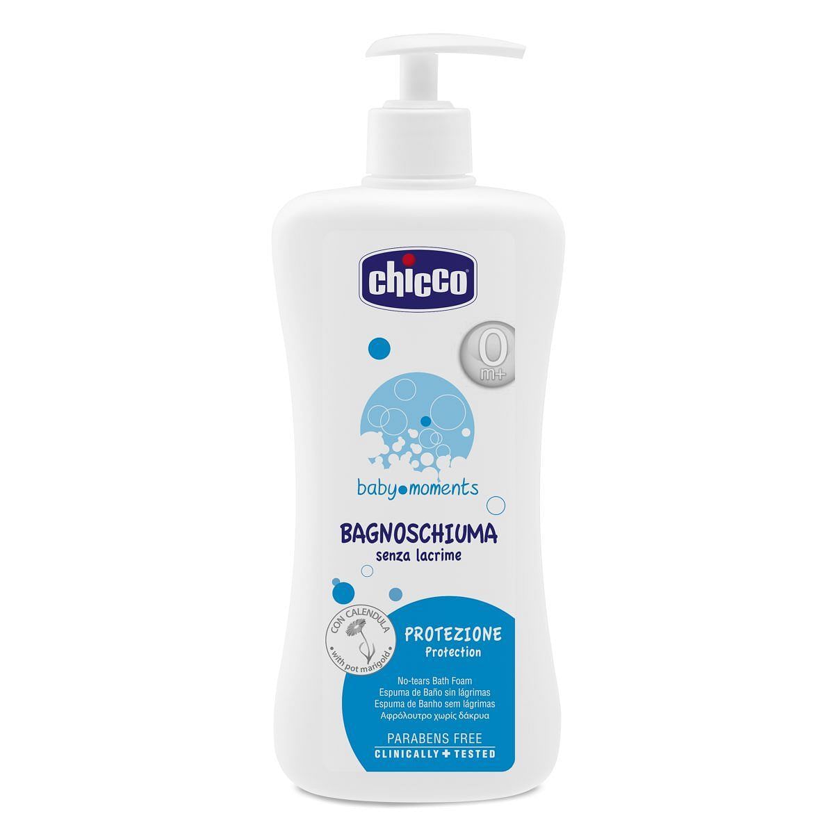 Chicco Cosmetici Baby Moments Bagnoschiuma 500 Ml