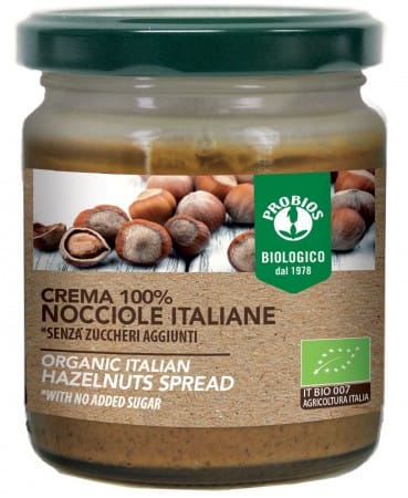 Crema di Nocciole Biologica 100%, senza emulsionanti 200g