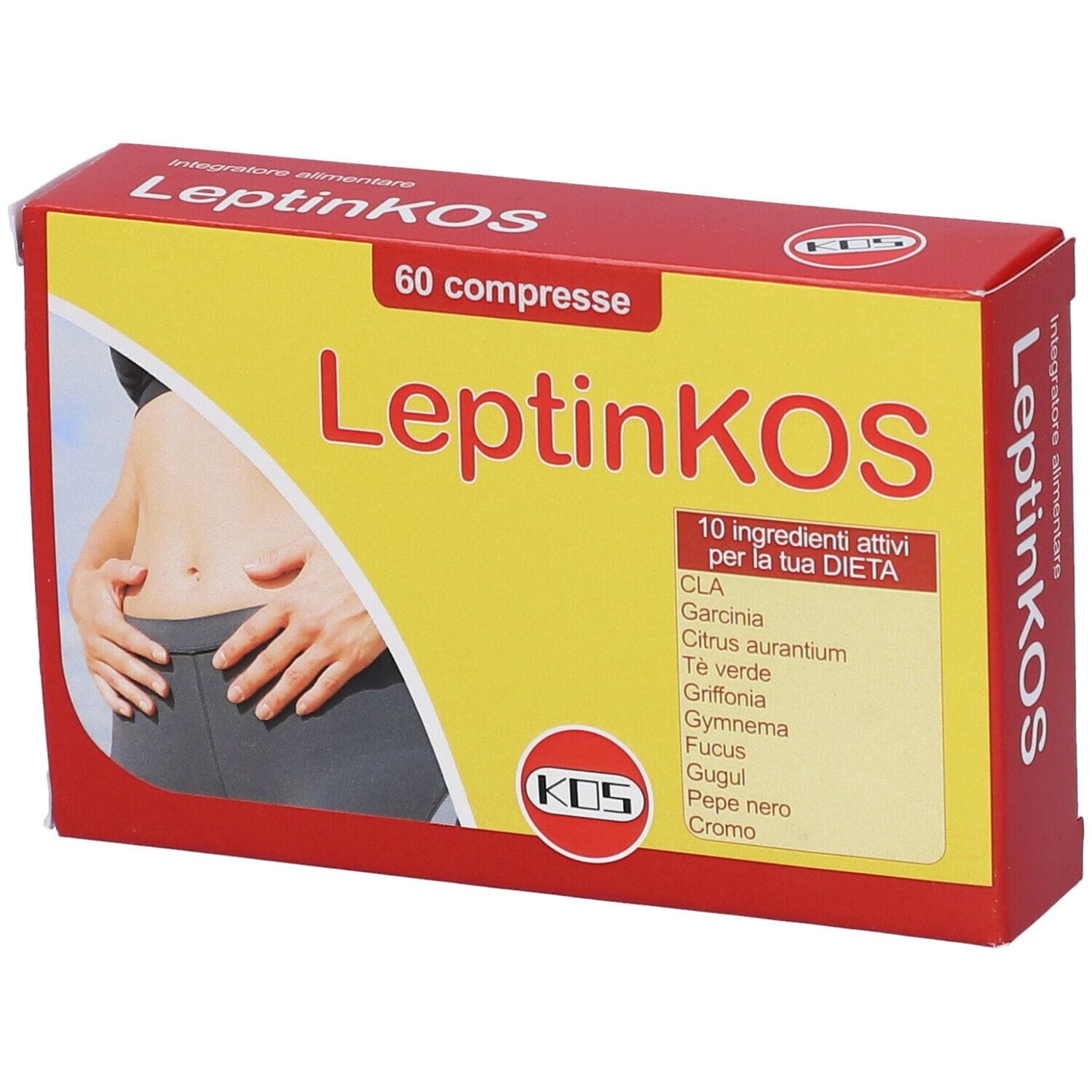 Integratore Leptin KOS per il controllo del peso, 60 compresse