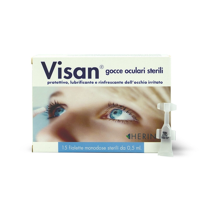 Visan Gocce Oculari 15 Fiale 0,5 Ml