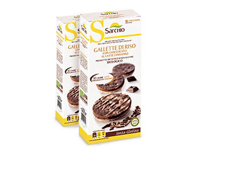 Gallette Riso Cioccolato Latte 34 G