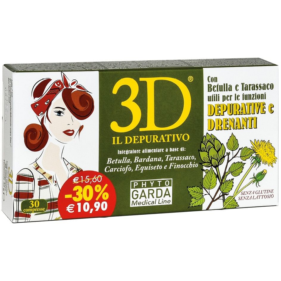 3 D Il Depurativo 30 Compresse