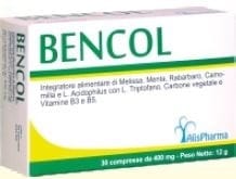 Integratore Bencol per il benessere intestinale, 30 compresse