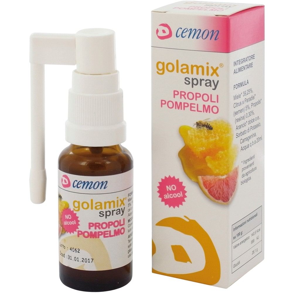 Golamix Spray   Propoli Pompelmo 20 Ml