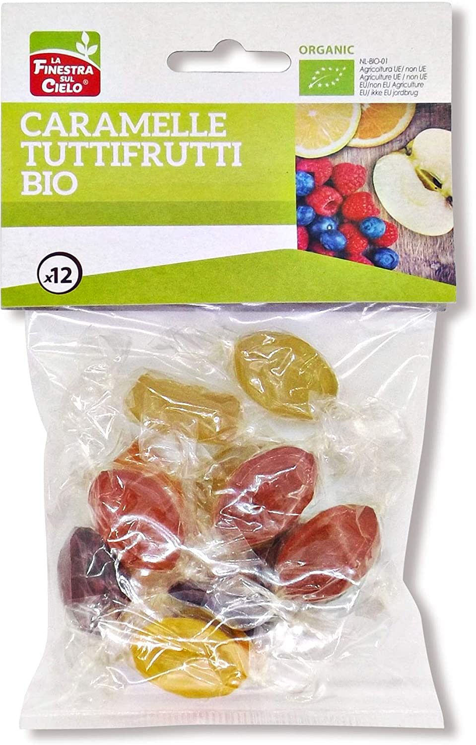 Caramelle Tuttifrutti Bio 60 G