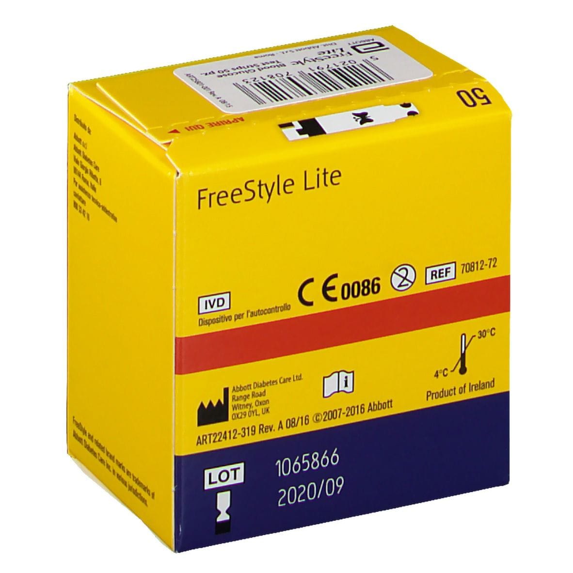 STRISCE MISURAZIONE GLICEMIA FREESTYLE LITE 50 PEZZI