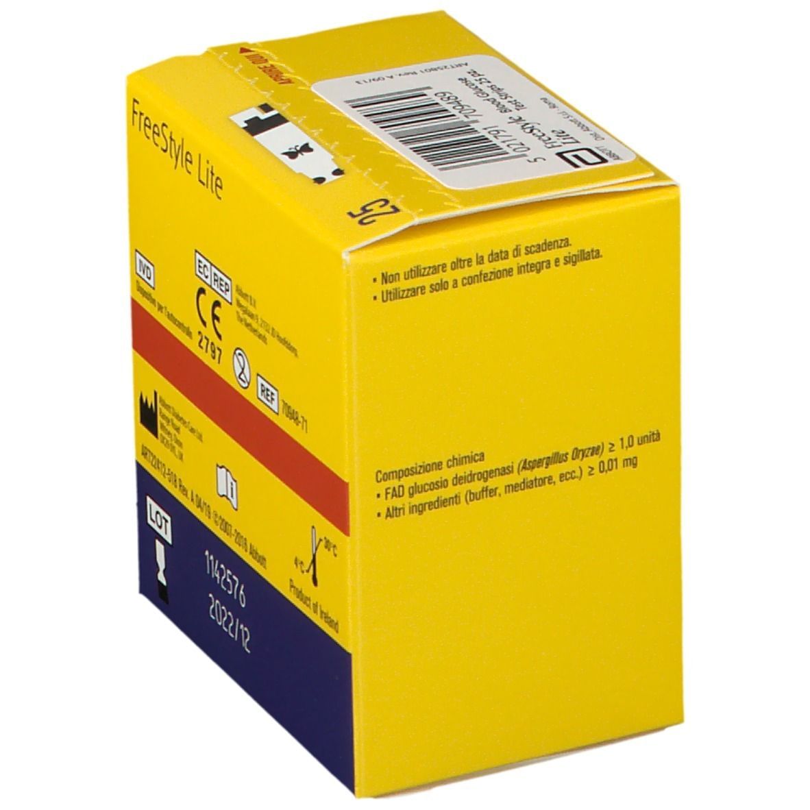 STRISCE MISURAZIONE GLICEMIA FREESTYLE LITE 25 PEZZI