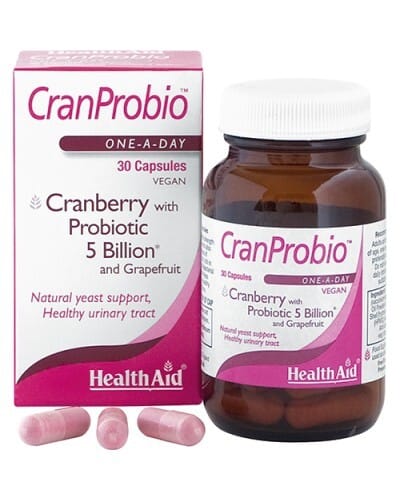Integratore CranProbio Mirtillo con Probiotici, 30 Capsule