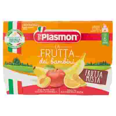 PLASMON SAPORI DI NATURA OMOGENEIZZATO FRUTTA MISTA 100 G X 4 PEZZI